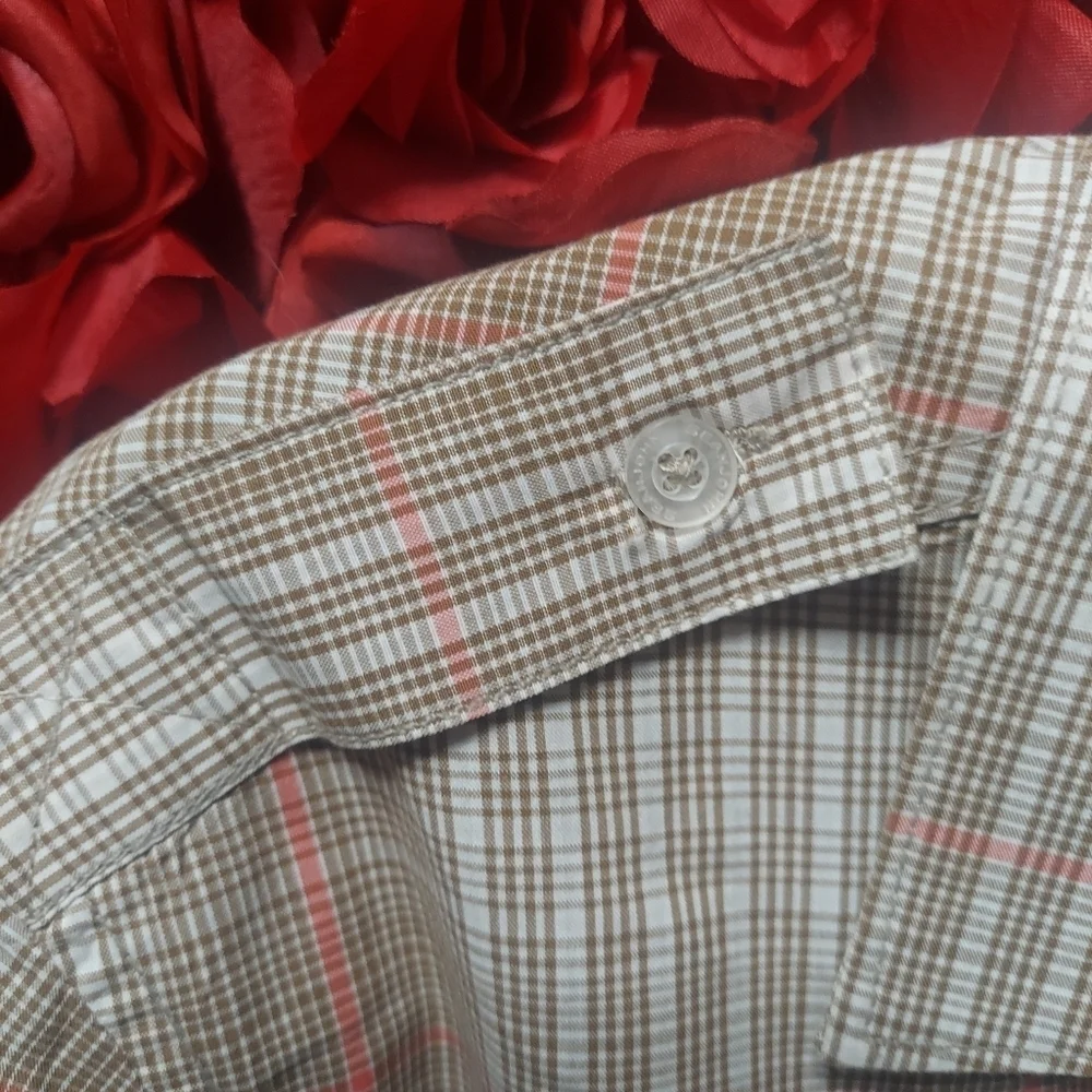 Sean John Men's Original Fit Long Sleeve Dress Shirt Size Mefium